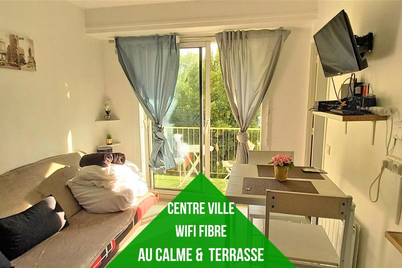 Au Petit Repere Palois -Studio - Centre Ville-Balcon-Wifi Fibre Pau Bagian luar foto